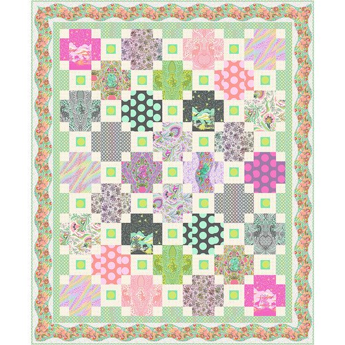 Jurassic Party Quilt Kit • Roar by Tula Pink