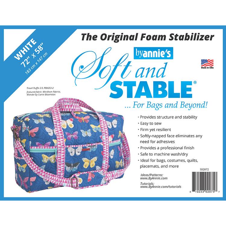 By Annie Soft and Stable 72x58" White - S S2072