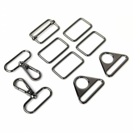 Townsend Travel Bag Hardware Kit Gunmetal