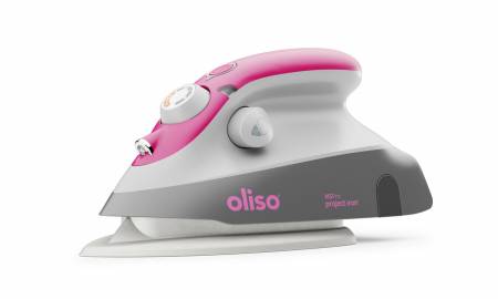 Oliso Mini Iron With Trivet - Raspberry