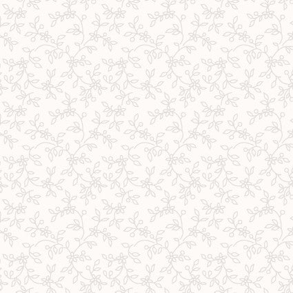 Solitaire Whites • Floral Vines