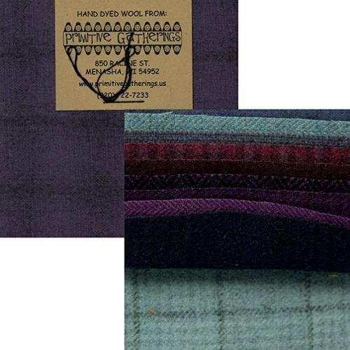 Purple | Wool Charms Primitive Gathering
