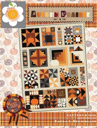 Modern Autumn Prairie Quilt Kit • Nightfall by Andover