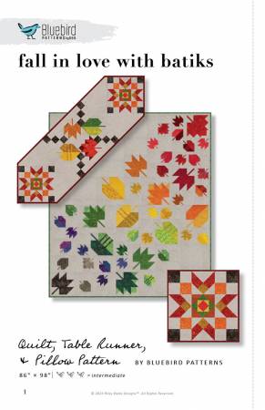 Fall in Love with Batiks Pattern