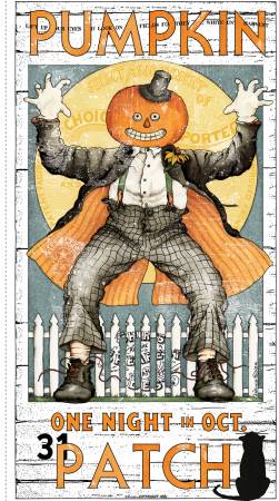 24" x 43" Pumpkin Poster - PD14570 Panel • Pumpkin Patch