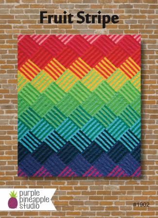 Fruit Stripe • Purple Pineapple Studio