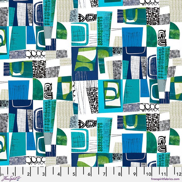 Collage - Sea Blue • Flying South