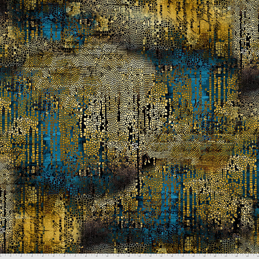 Gilded Mosaic - Gold • Abandoned by Tim Holtz