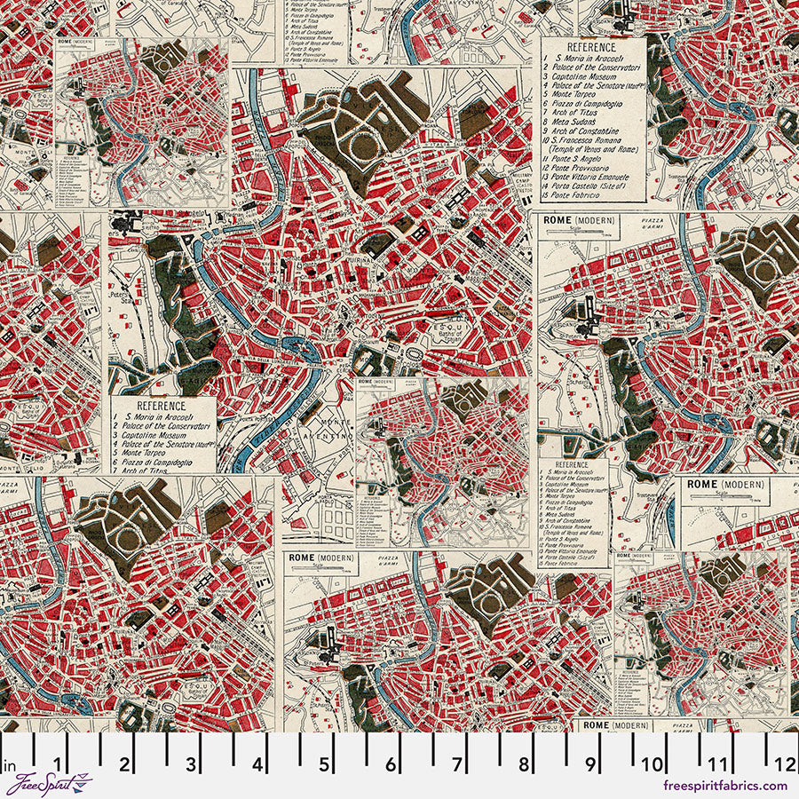Red - Map • Tim Holtz Palette - Red