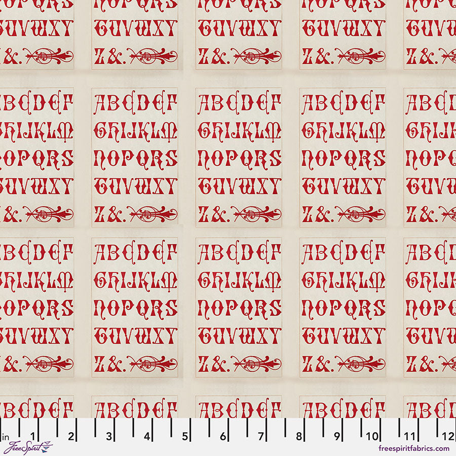 Red - Typography • Tim Holtz Palette - Red