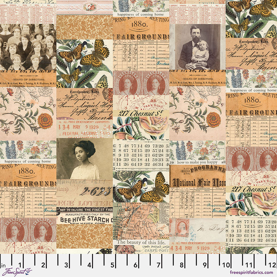 Orange - Collage • Tim Holtz Palette - Orange
