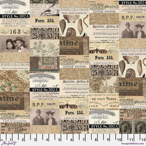 Neutral Collage • Tim Holtz Palette - Neutral