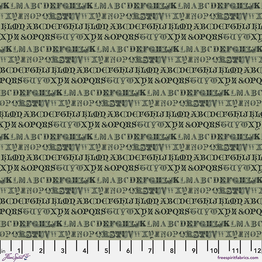 Green Typography - Green • Tim Holtz Palette Green