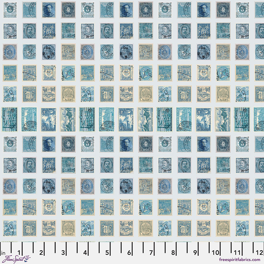 Blue Stamps - Blue • Tim Holtz Palette Blue