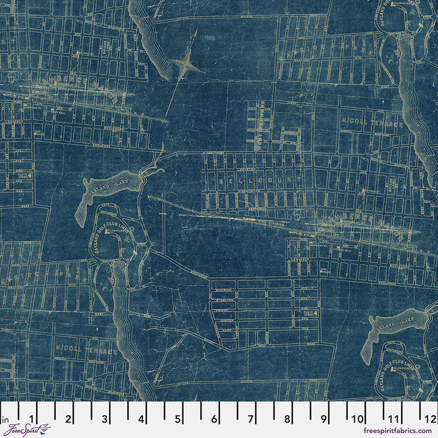 Blue Map - Blue • Tim Holtz Palette Blue