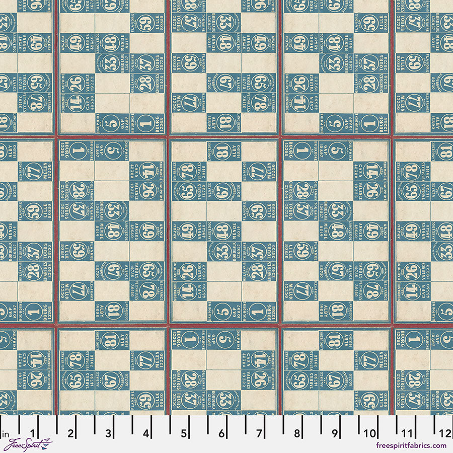 Blue Numbers - Blue • Tim Holtz Palette Blue