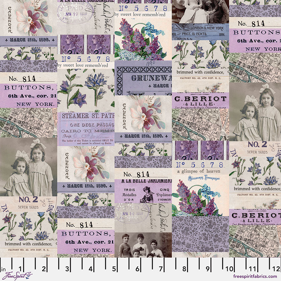 Purple Collage - Purple • Tim Holtz Palette Purple