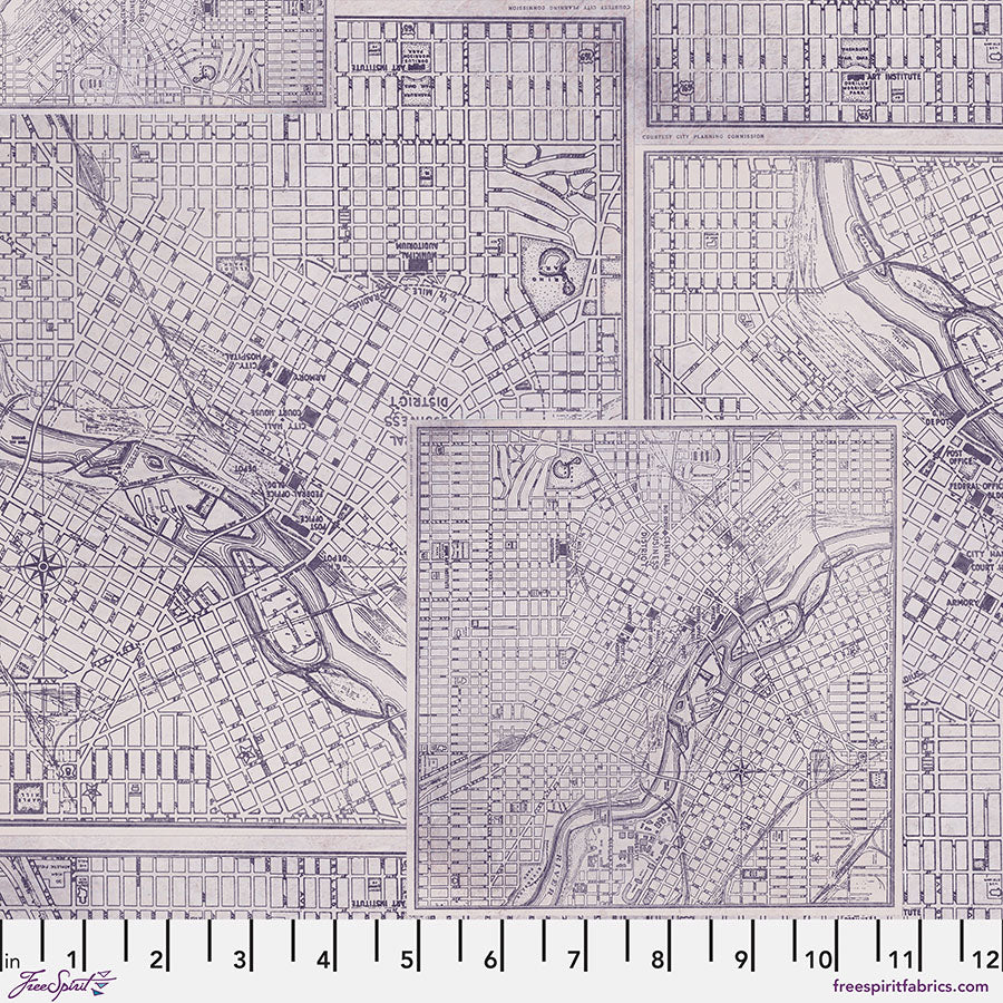 Purple Map - Purple • Tim Holtz Palette Purple