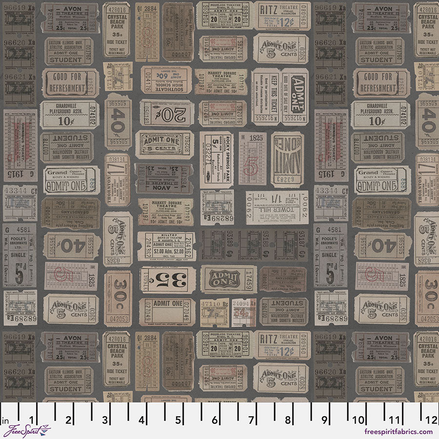 Charcoal Tickets - Charcoal • Tim Holtz Palette Charcoal