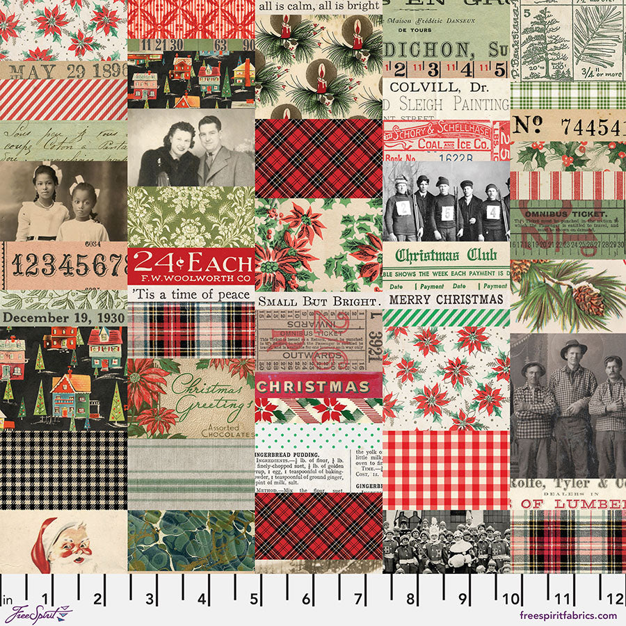 Christmas Collage • Tim Holtz Palette Seasonal
