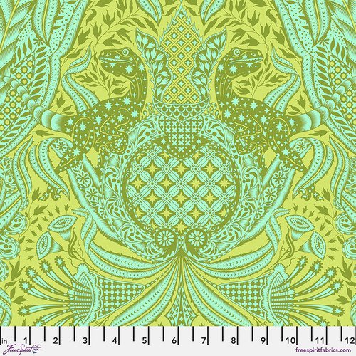 Roar - Gift Rapt Lime • Tula Pink