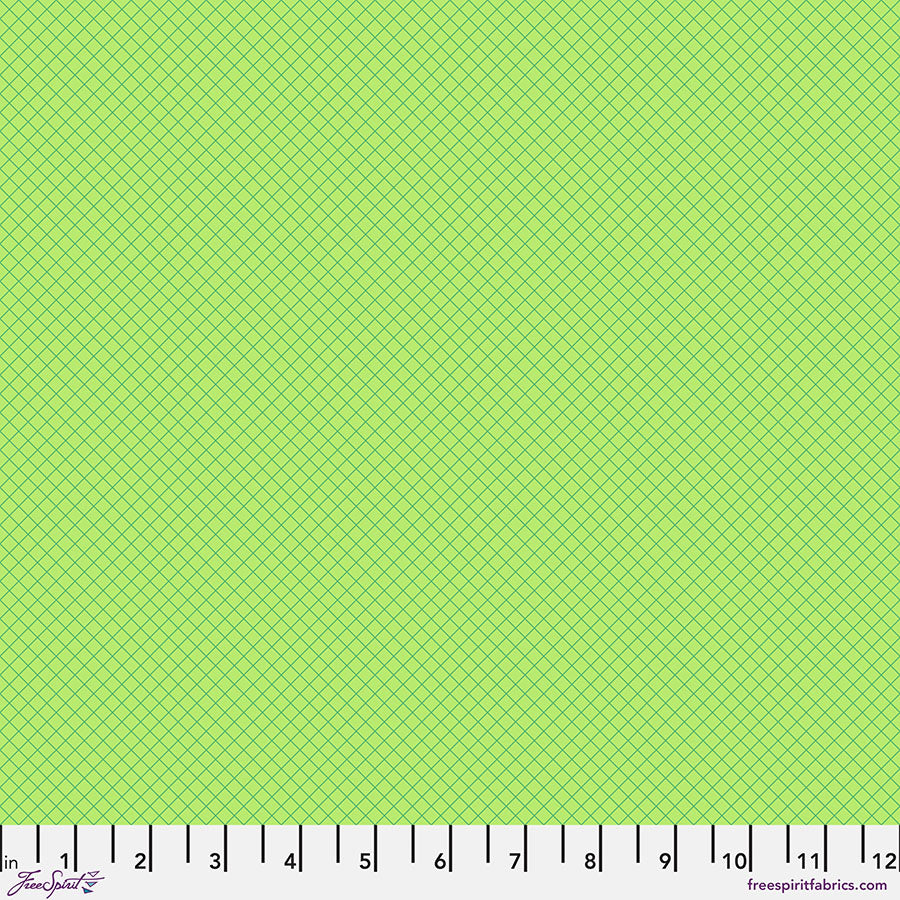 On the Grid - Apple • Tula Pink True Colors