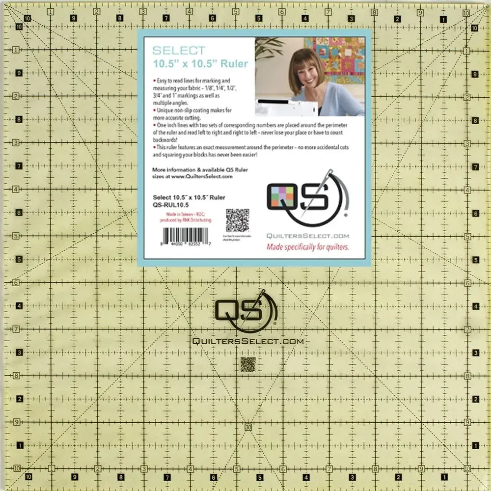 10.5" Square Ruler • Quilters Select