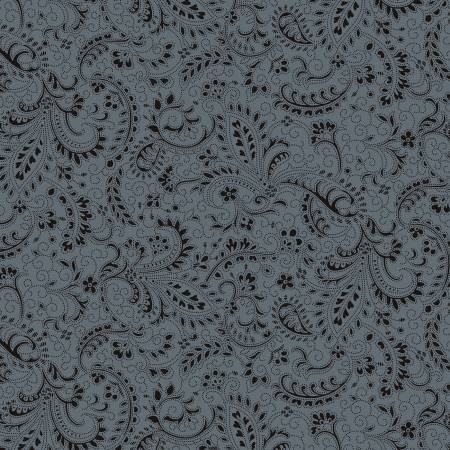 Blue Fancy Paisley - R170789 • Piecemakers Sampler