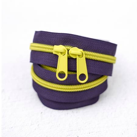 30" Zipper - Electric Grape