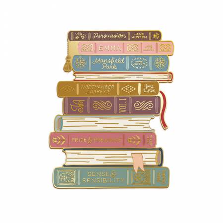 Jane Austen Stacked Books - Needle Minder