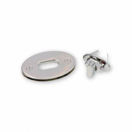 Large Classic Turn Lock Nickel