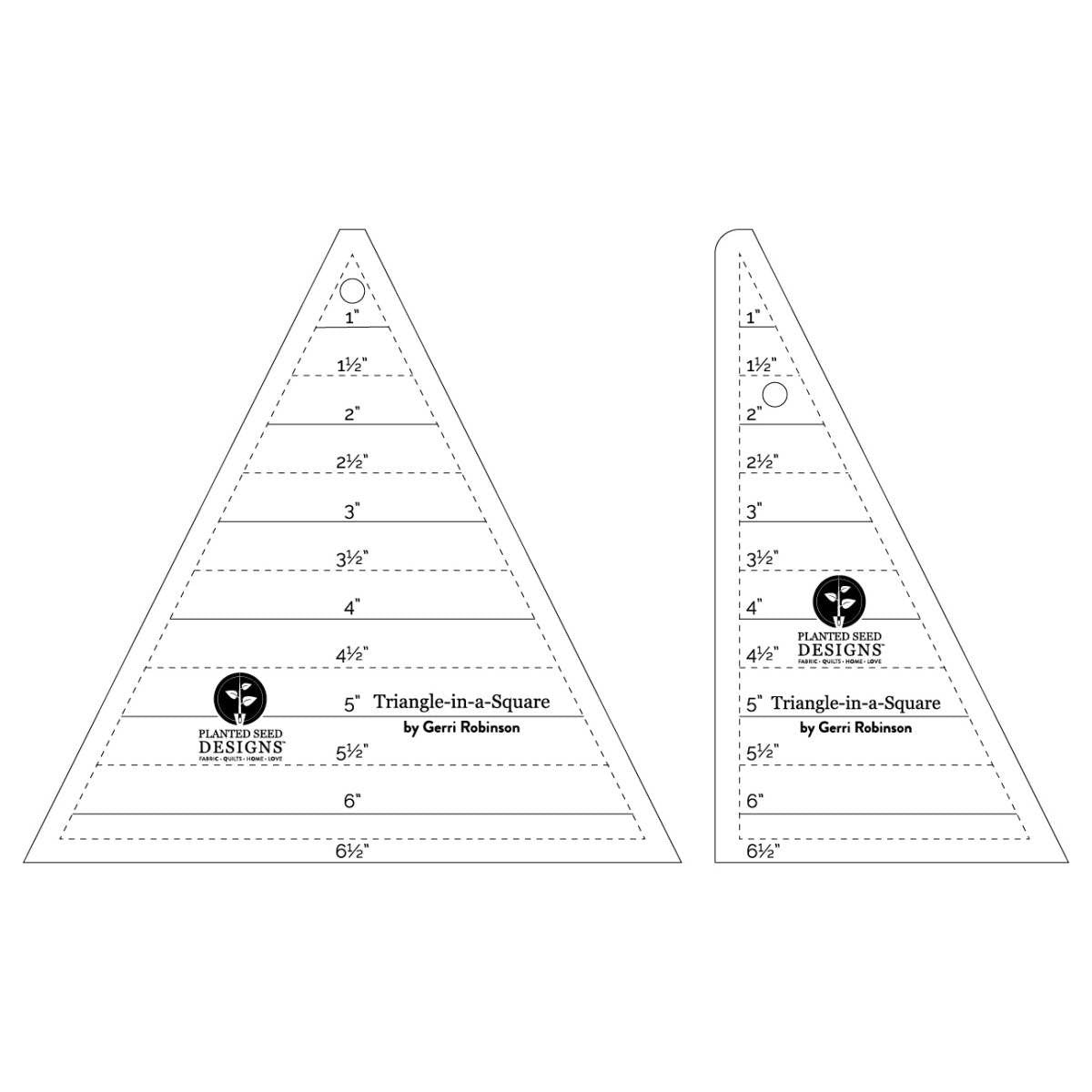 Triangle In A Square Set