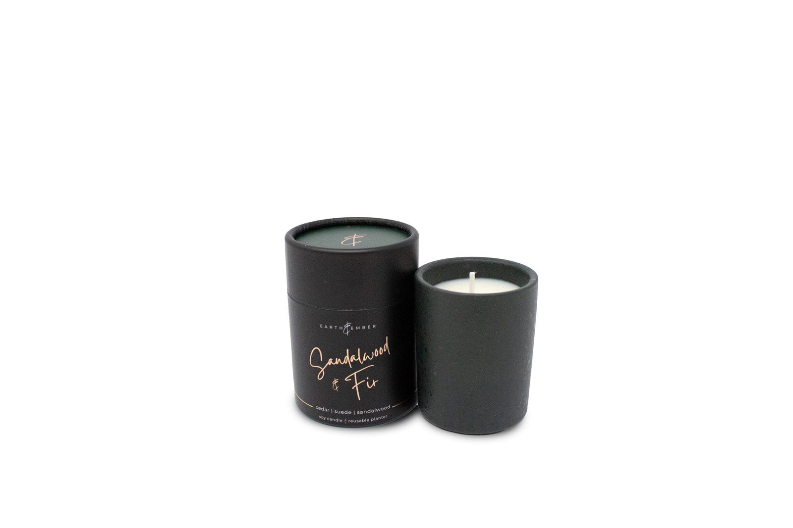 Earth & Ember 2 oz. Milkhouse Candles • Sandalwood & Fir