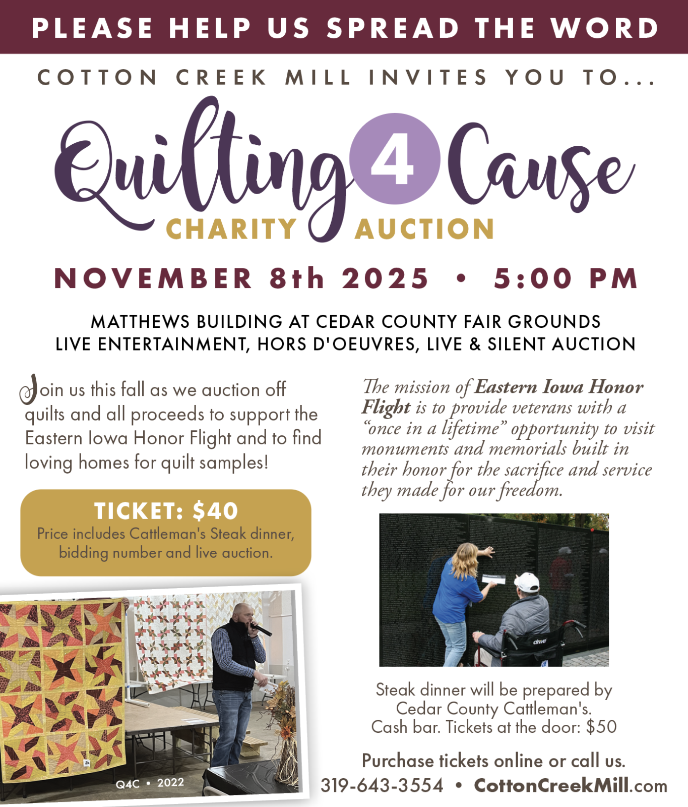 Quilting 4 Cause • 2025