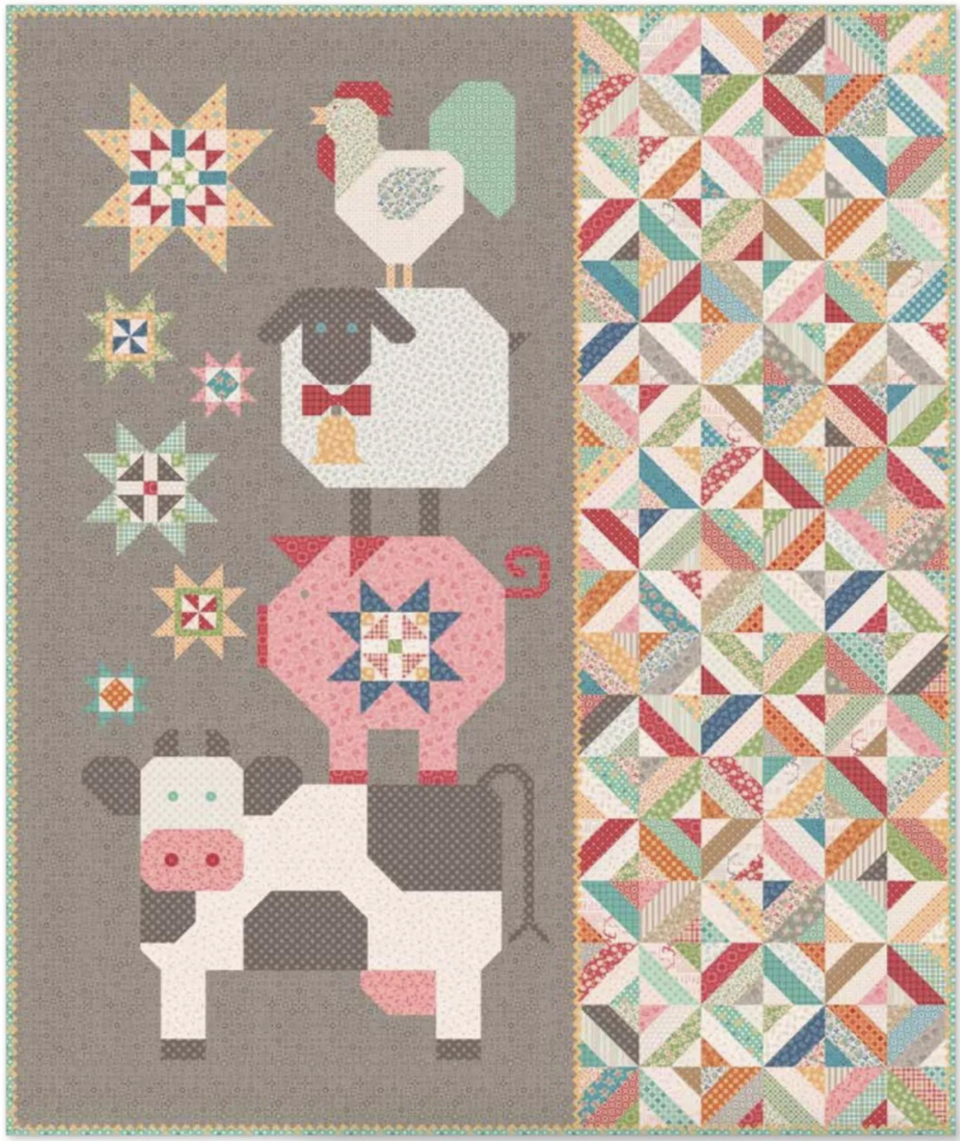 Farmyard Friends Quilt Kit