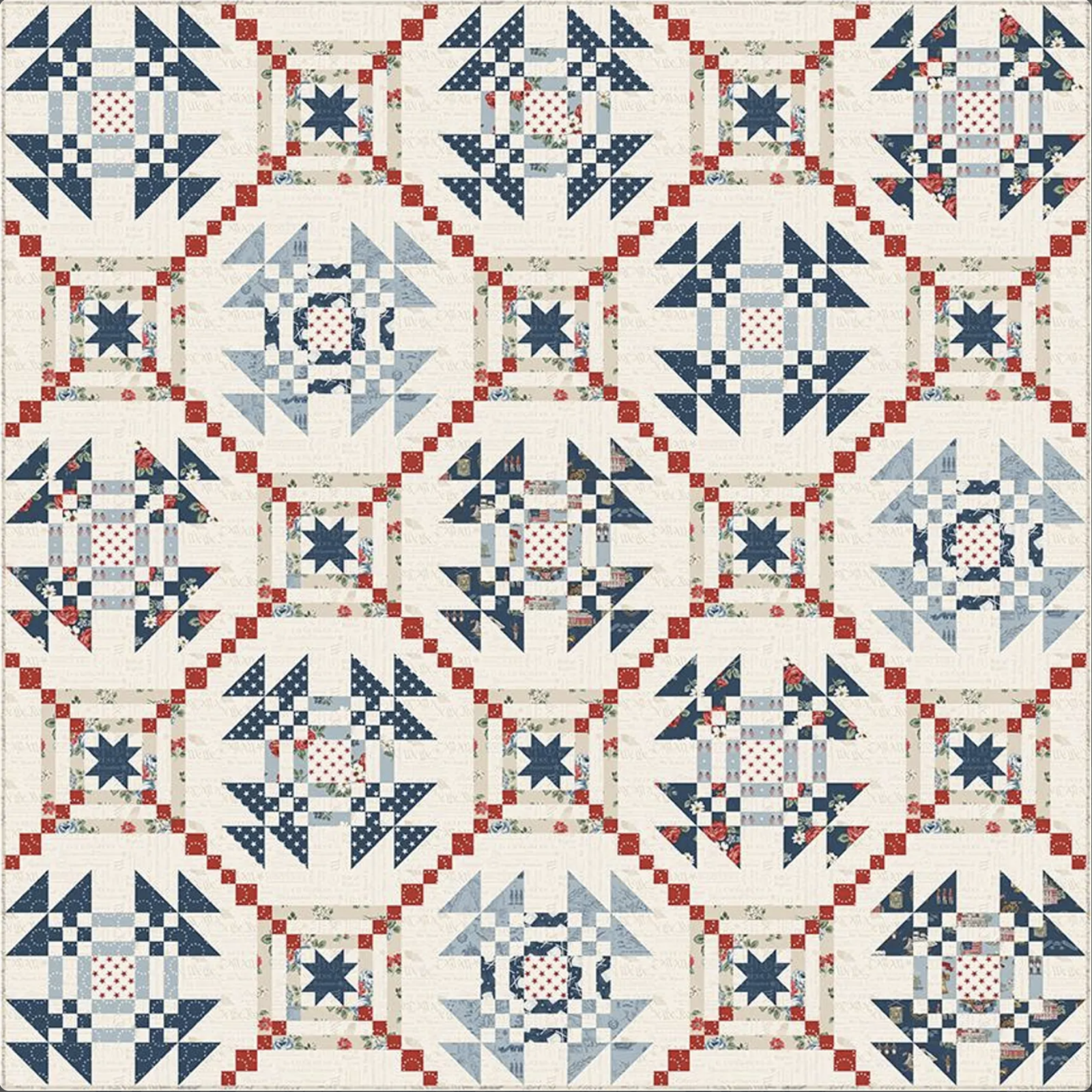 Patriot Dream Quilt Kit • Independence by Riley Blake