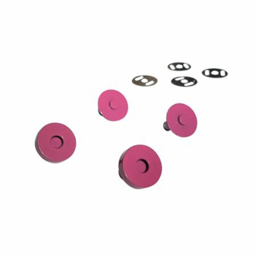 Pink Magnetic Snaps, set of 2 • Sassafras Lane