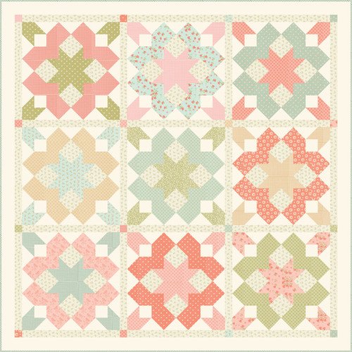 Starburst Quilt Kit • Sunbonnet - My Sew Quilty Life
