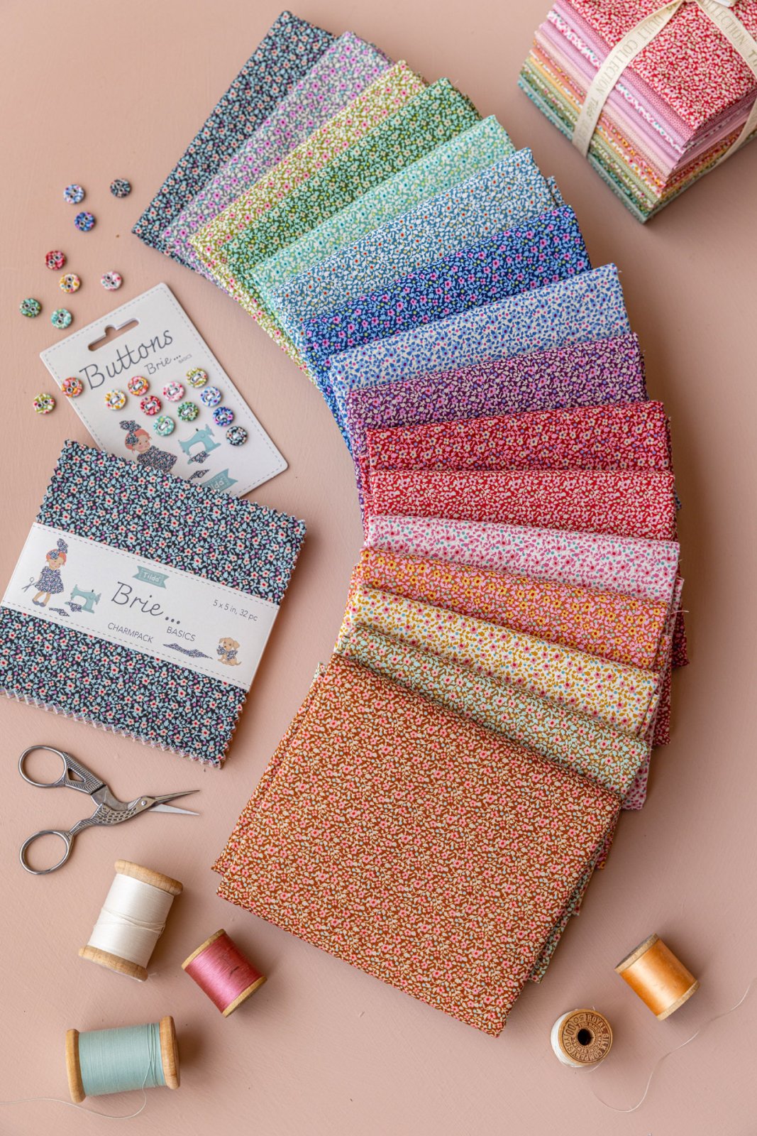 Brie Basics 16 FQ Bundle • Tilda Fabrics