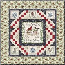 Panel & Chain (Light) • When Snow Falls by Deb Strain