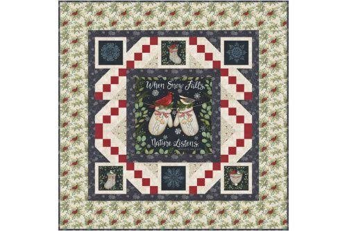 Panel & Chain (Dark) • When Snow Falls by Deb Strain