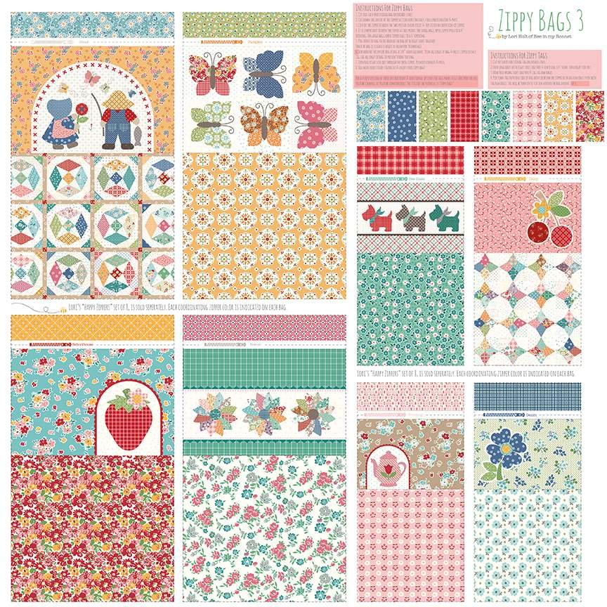Home Decor Zippy Bags 3 Kit - Happy Zippers