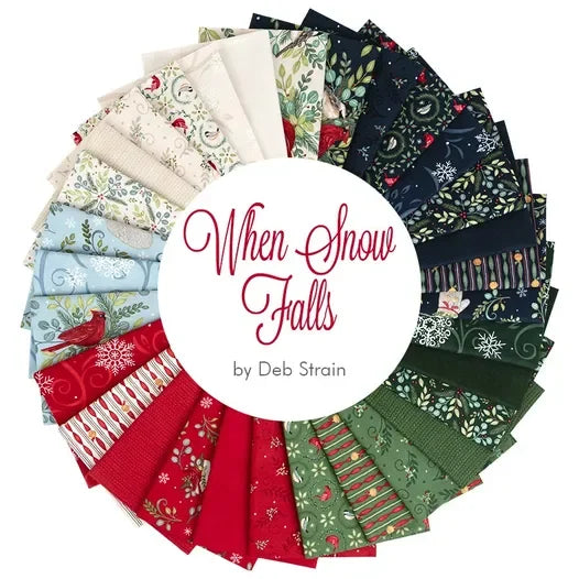 When Snow Falls 31 FQ Bundle by Deb Strain