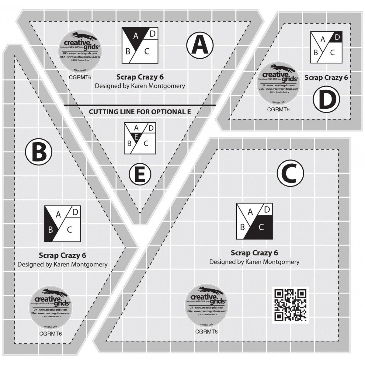 Scrap Crazy 6"Creative Grids