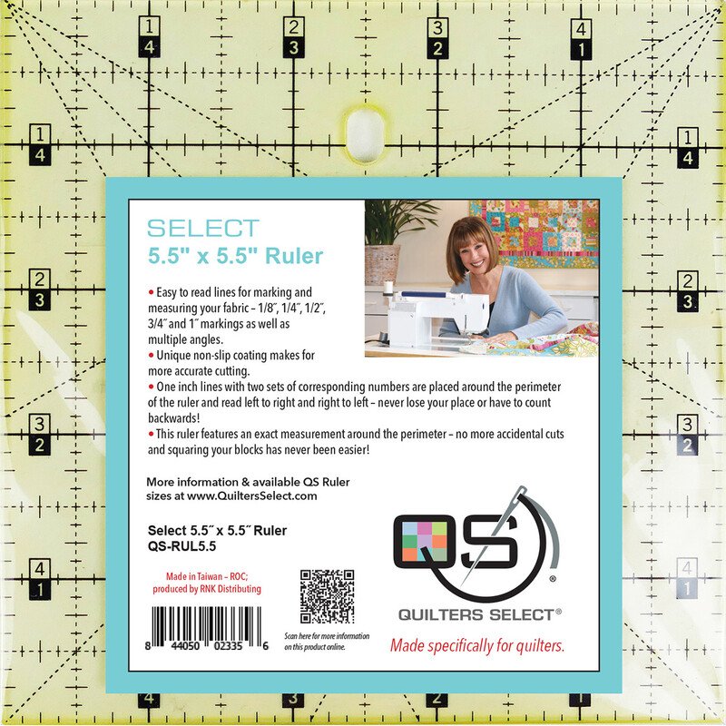 5.5" Square Ruler • Quilters Select