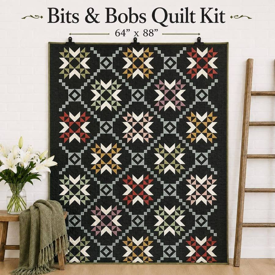 Bits & Bobs Quilt Kit • 3 Sisters Solids